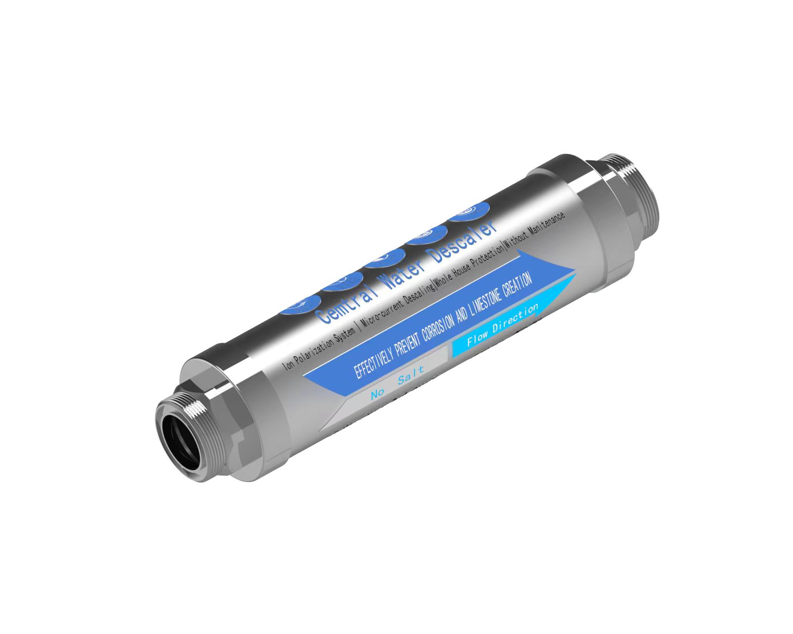 Explosion-proof Easy Installation water Softener With Descaling, Removing Heavy Metals, Sediment For Household water Filter