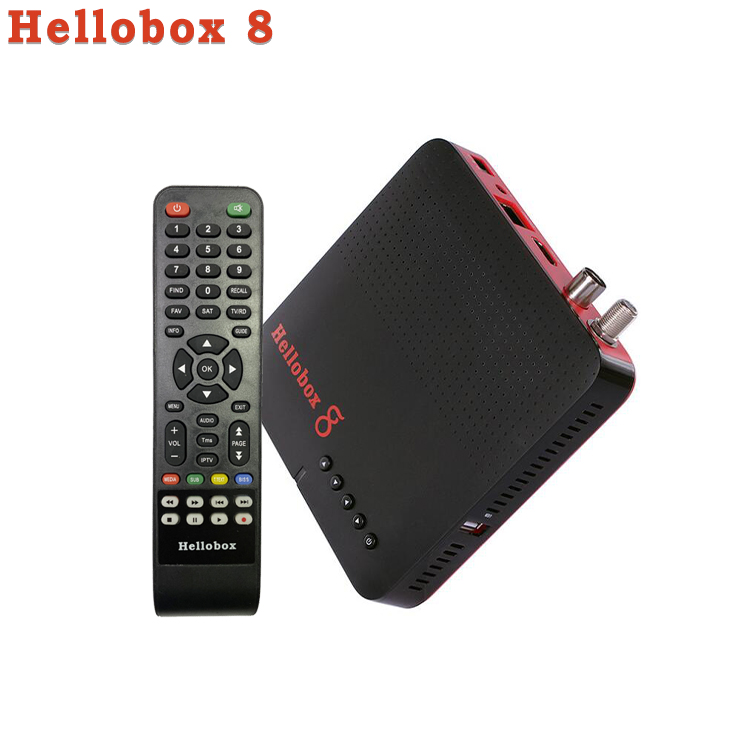 H.265-цифра спутниковый телевизионный ресивер DVB-T2 DVB-S2 комбо Hellobox 8 Поддержка автоматического Powervu Biss Xtream IPTV CCCam афера Youtube