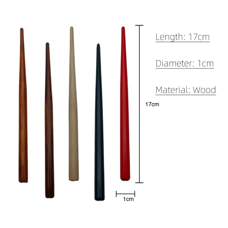 HY 17.5CM wooden pen holder all sizes for Art,Painting,Writing,Decoration
