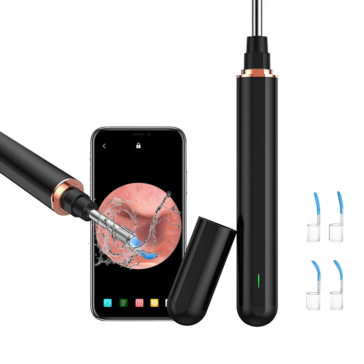 2021 беспроводной умный прибор для чистки ушей с ушной otoscope эндоскопической камерой