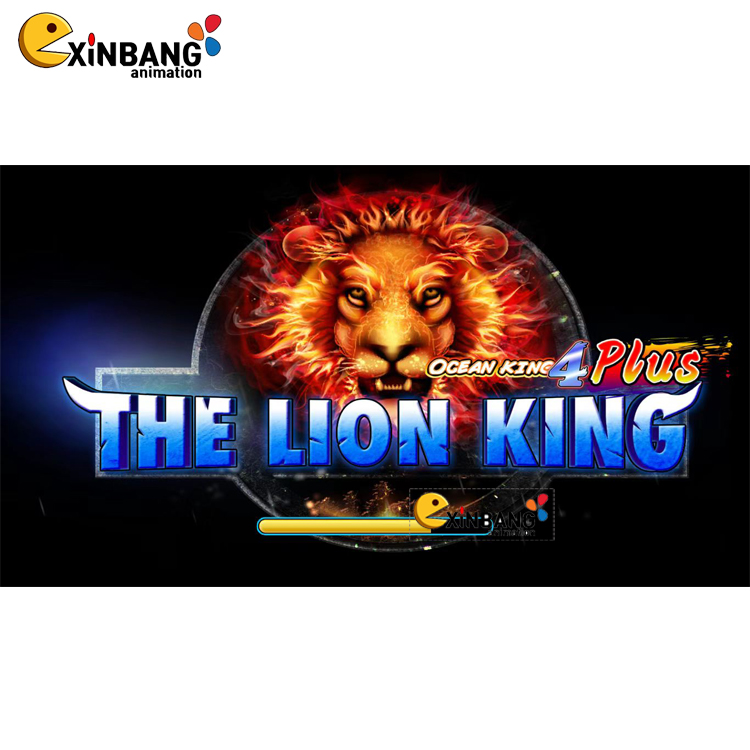 Лидер продаж в США высокий доход океан KING4 PIUS-THE Король Лев рыбы настольная игра программное обеспечение монетные игровая