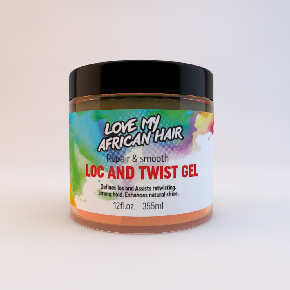 Африканский гель для ухода за волосами LOC and TWIST