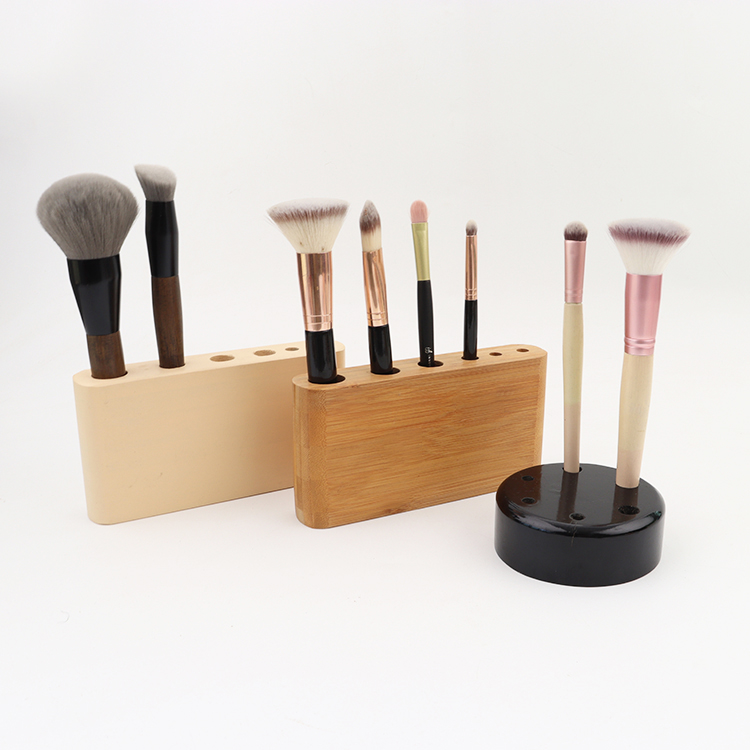 Dressing Case Wooden Organizer Makeup Brushes Storage Wooden Box