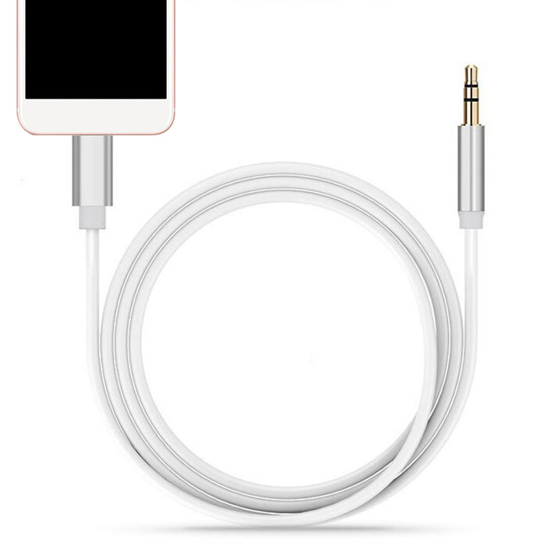 Высококачественный аудиокабель с поддержкой ios 14 3,5 мм Aux для iphone 11 нейлоновая оплетка Aux аудио Удлинительный кабель