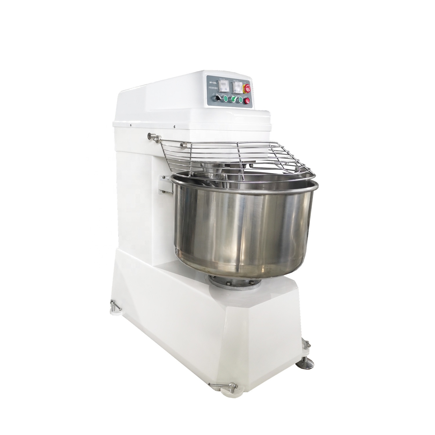 Industrial Commercial Heavy Duty 200L Bread Flour Mixer Machine 50Kg 100Kg Spiral Dough Mixer