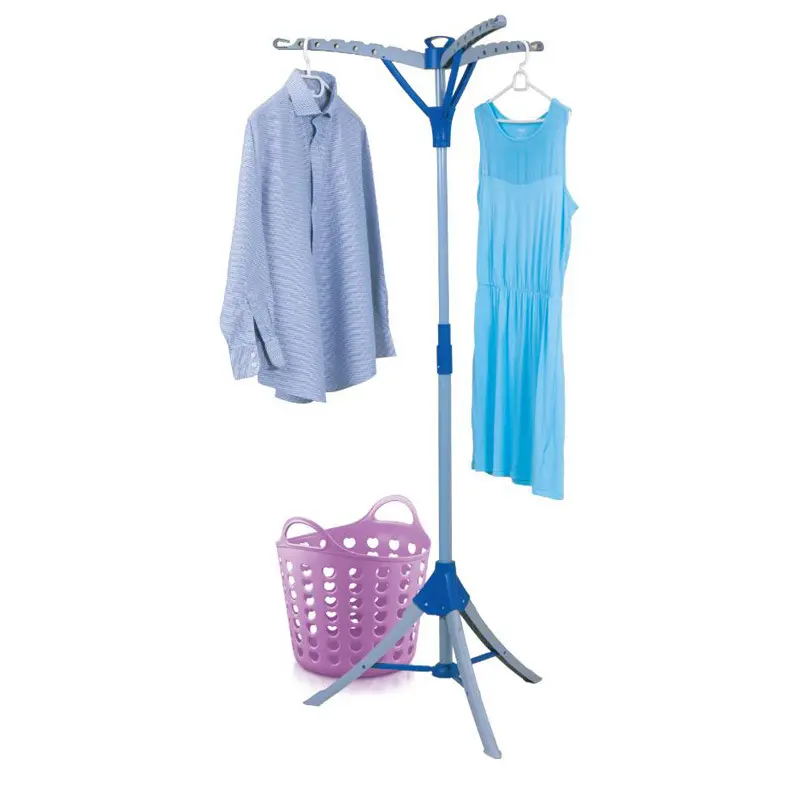 Household  clothes dryer 1-Tier Tripod portable a household Clothes Drying rack