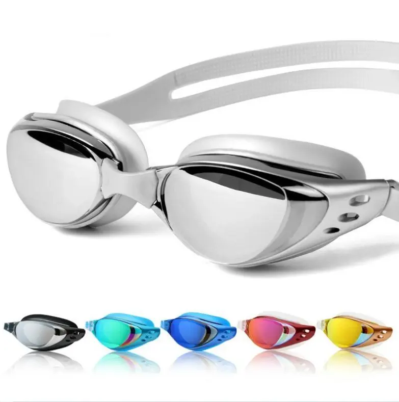High Quality Anti-fog Eye Protection Swim Glasses for Professional Adult Competition Swimming Goggles