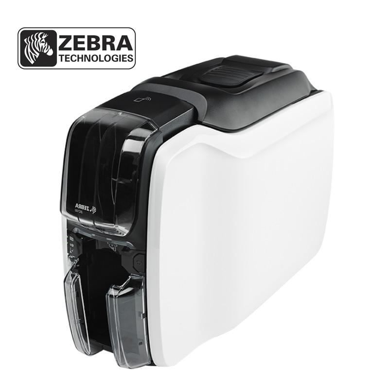 Оригинальный Односторонний принтер zebra ZC100, принтер для пластиковых карт из ПВХ