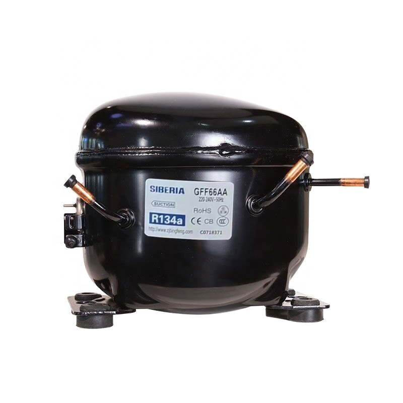 SIBERIA refrigerator compressor R134a 220V/50HZ GFF66AA 1/4 SIBERIA COMPRESSOR