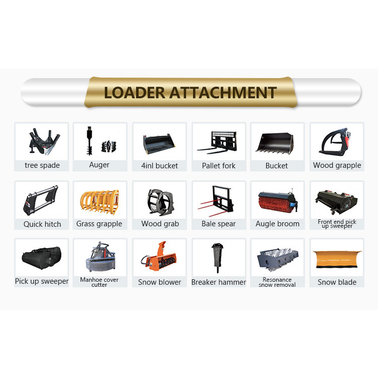 2021 Newly Model Chinese Factory Heavy machinery Construction self-propelled wheel loader machine