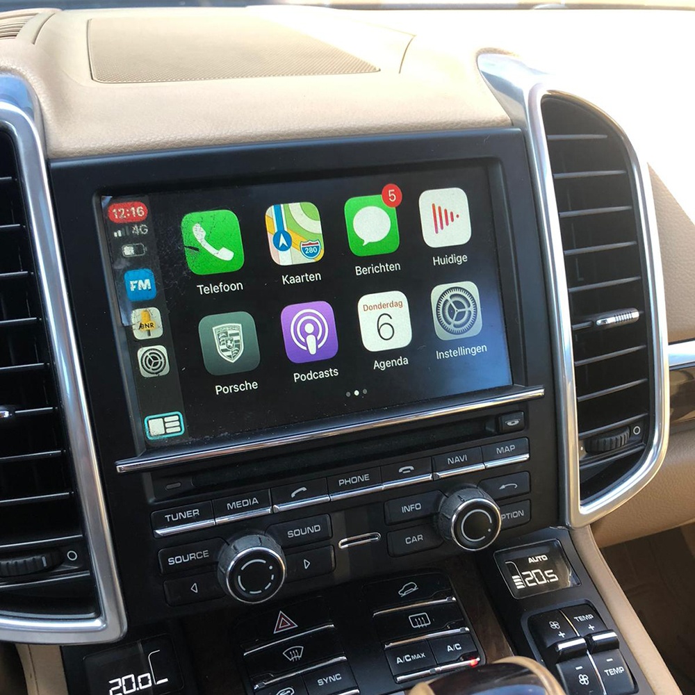 Автомобильная электроника беспроводная Apple CarPlay для Porsche PCM3.1 радио Panamera Cayenne Macan Bosxter Android автомобильный адаптер CarPlay
