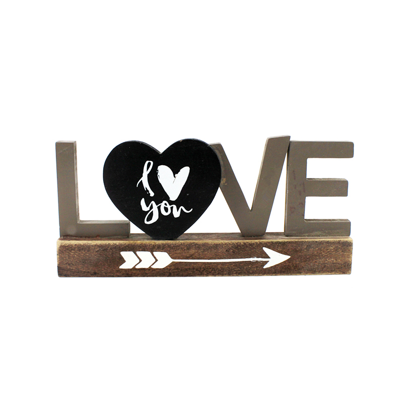 Home Decor Signs Letters distressed Rustic antique Wood letter decoration love