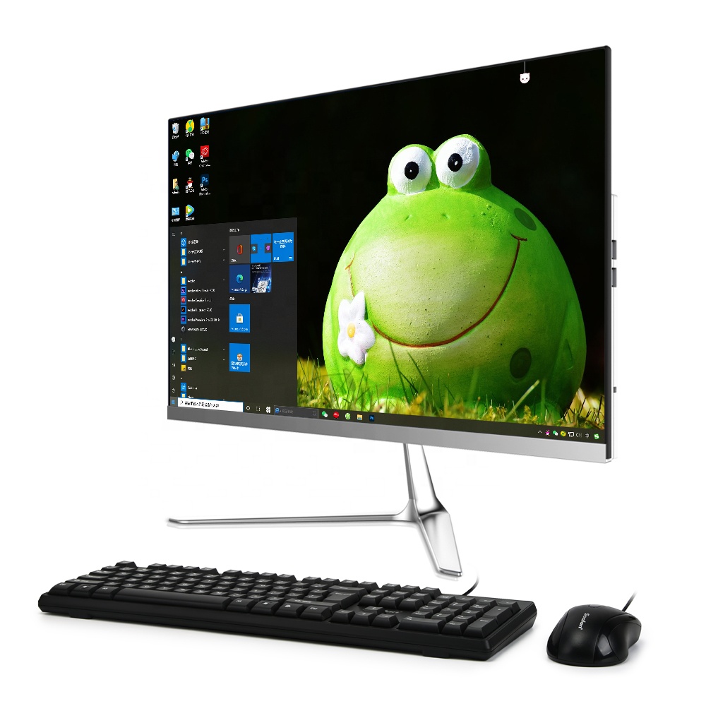 Оптовая Продажа Цена по прейскуранту завода-изготовителя, Wi-Fi, Win10 24 дюйма моноблочного ПК i7 10 Gen DDR4 8 ГБ SSD 256 г настольный компьютер для детей студентов учебы