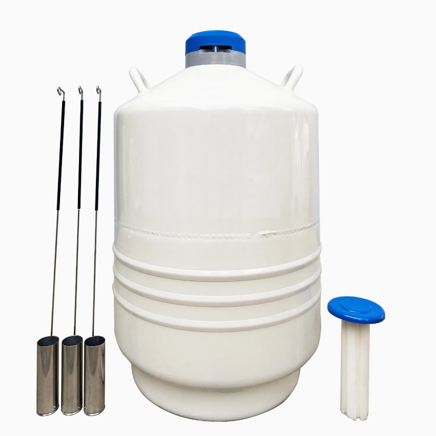 China Liquid Nitrogen Tank Medical Cryogenic Equipment for Static Storage in Labs Nitrogen container