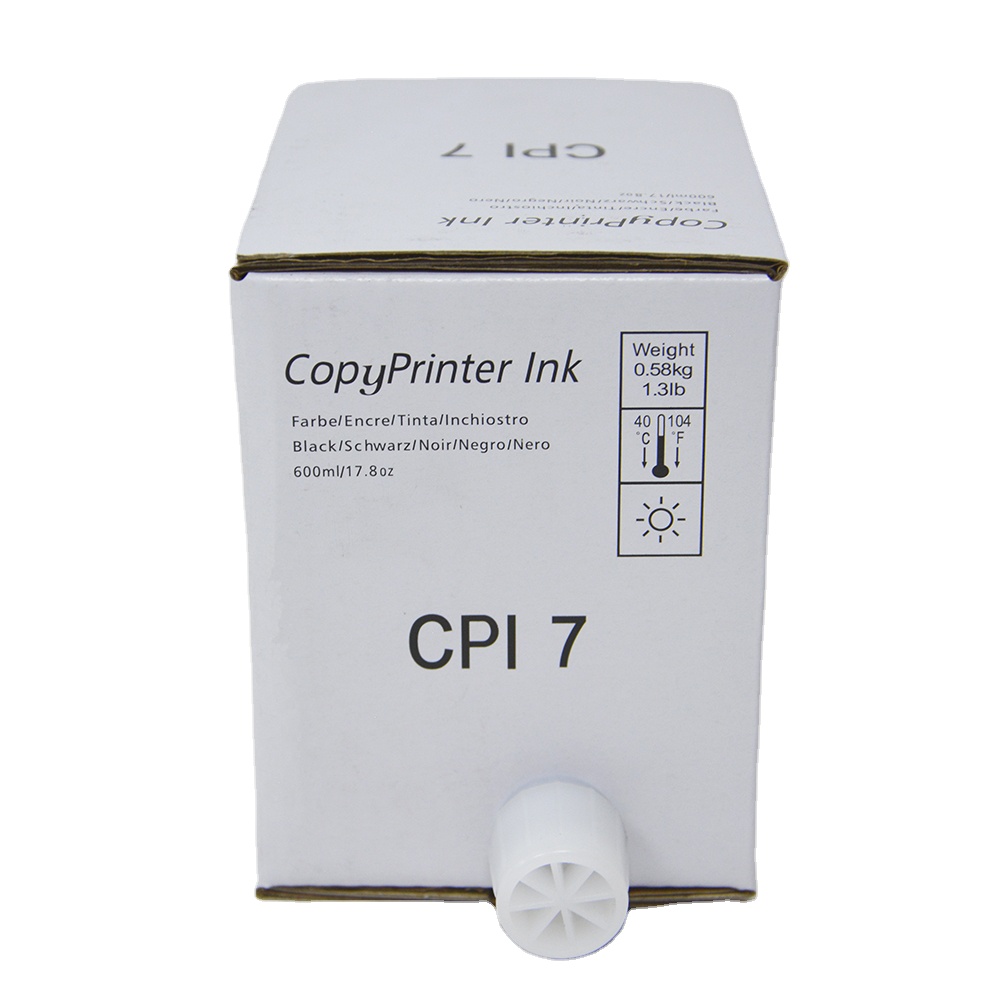 Для Gestetner CPI 7 чернил, черный, 600 мл, заводская цена