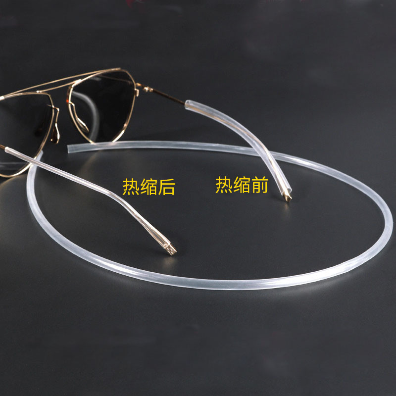 Comfortable Glasses Temple Tips Temples Eyeglasses Parts Metal Eyewear Allergy Cover Allergy Tube
