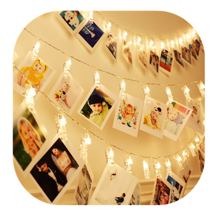 Hot Sale Manufacturers Stock Marriage Proposal Confession Room Creative Decoration Holiday Lights Led Photo Clip String Light