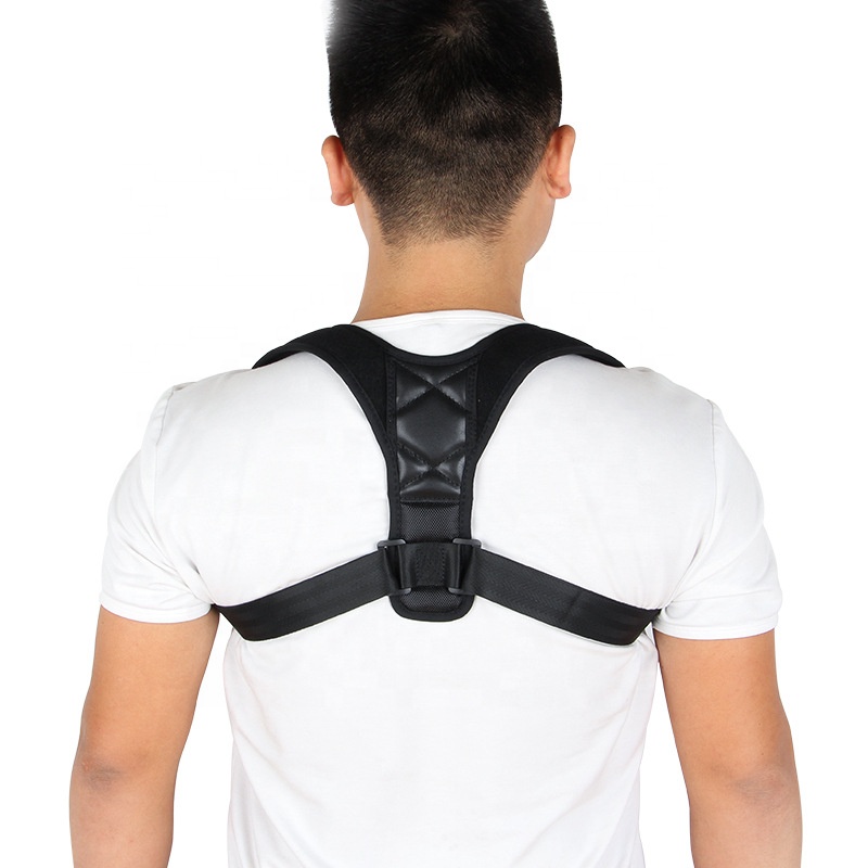 2021 New products Adjustable shoulder posture corrector back brace in back support