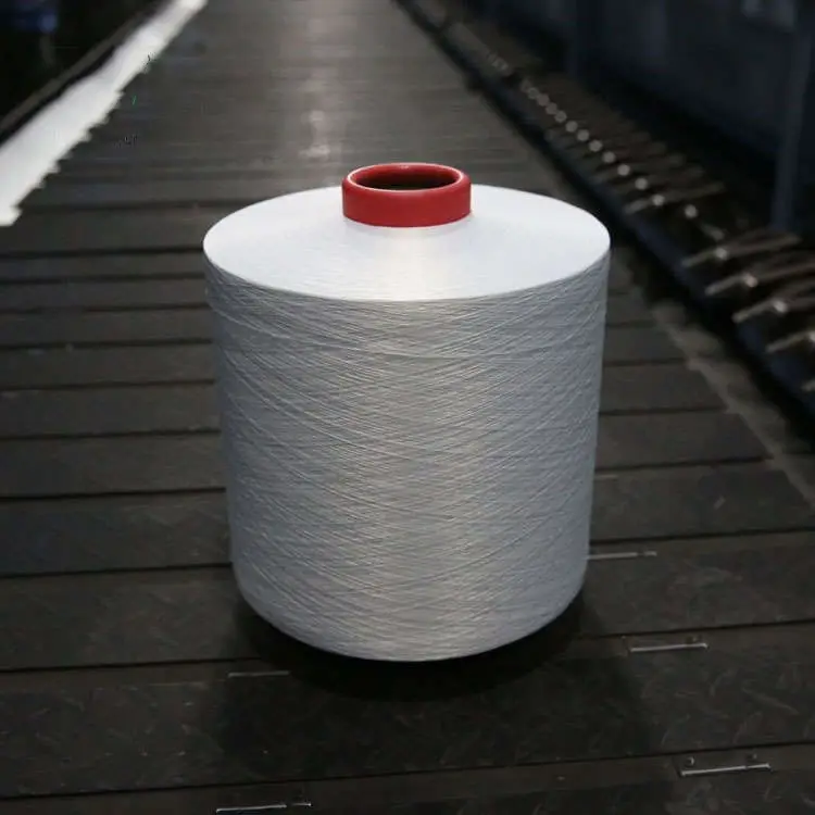 China recycled GRS certification ACY 75D 36F with 70D elastic nylon spandex air covered yarn for ear rope