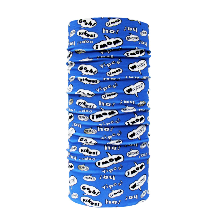 Luxury Design Fashion High Elastic Skeleton Seamless Bandana Face Cover Spandex Bandana
