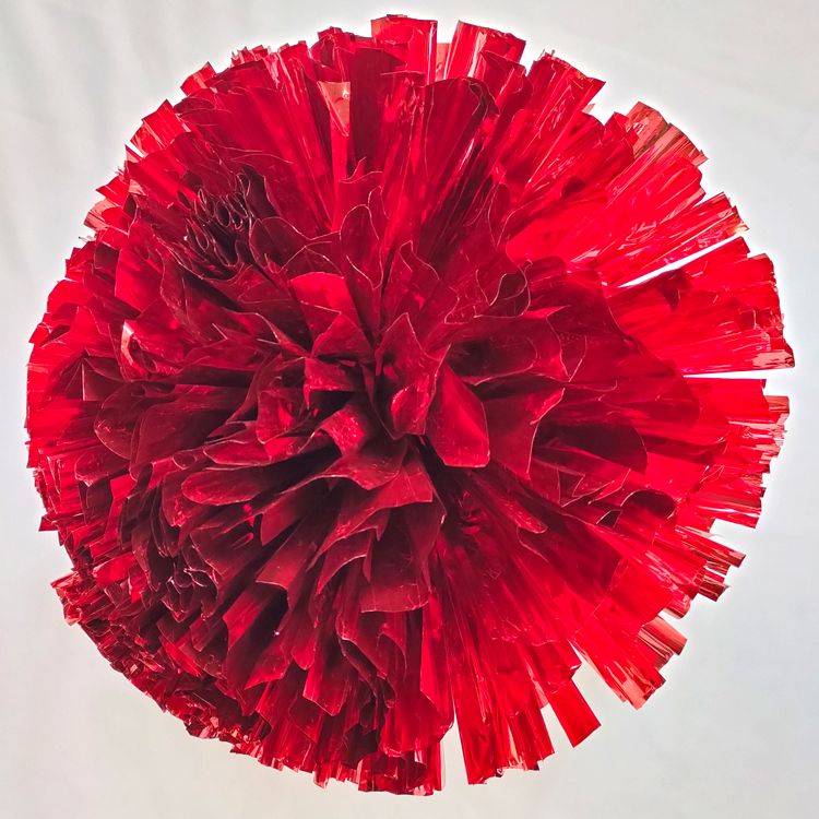 Chinese Manufacturer New Cheerleader Pompom Red Pompom For Cheerleading Performance