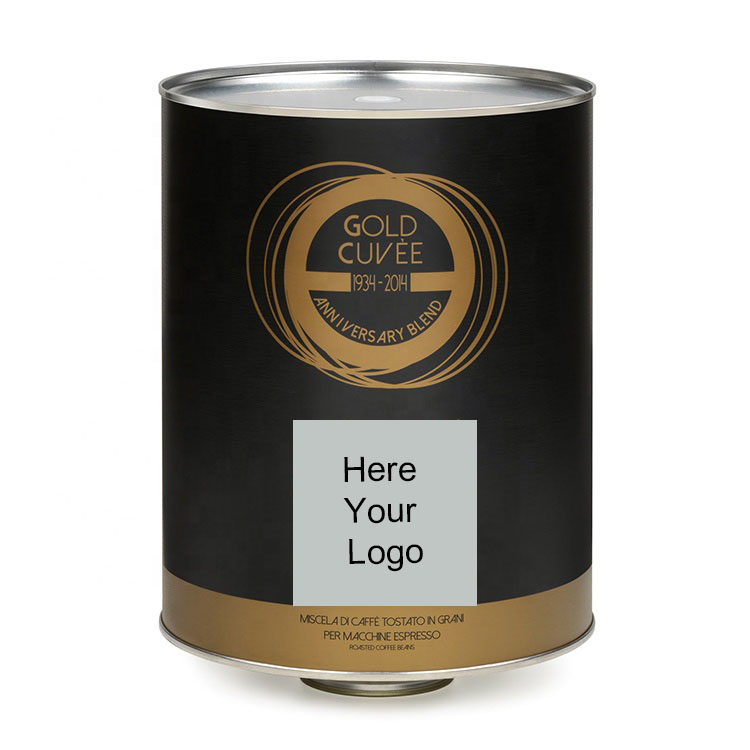 Премиум смесь Gold Cuvee, 2 кг, олово-среднее, обжаренное, целые зерна кофе, частная этикетка