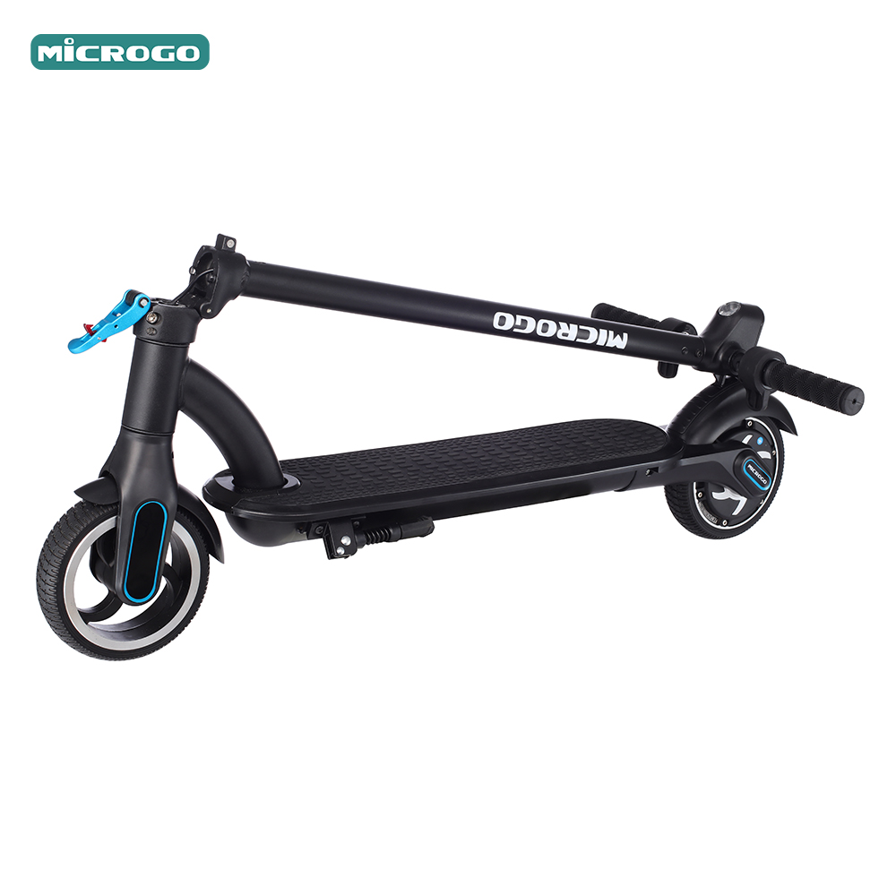 EU And US Inventory 2 wheels Microgo 6.5 Inch Foldable Electric Kick Scooters 250W Hot Selling Electronic Escooter