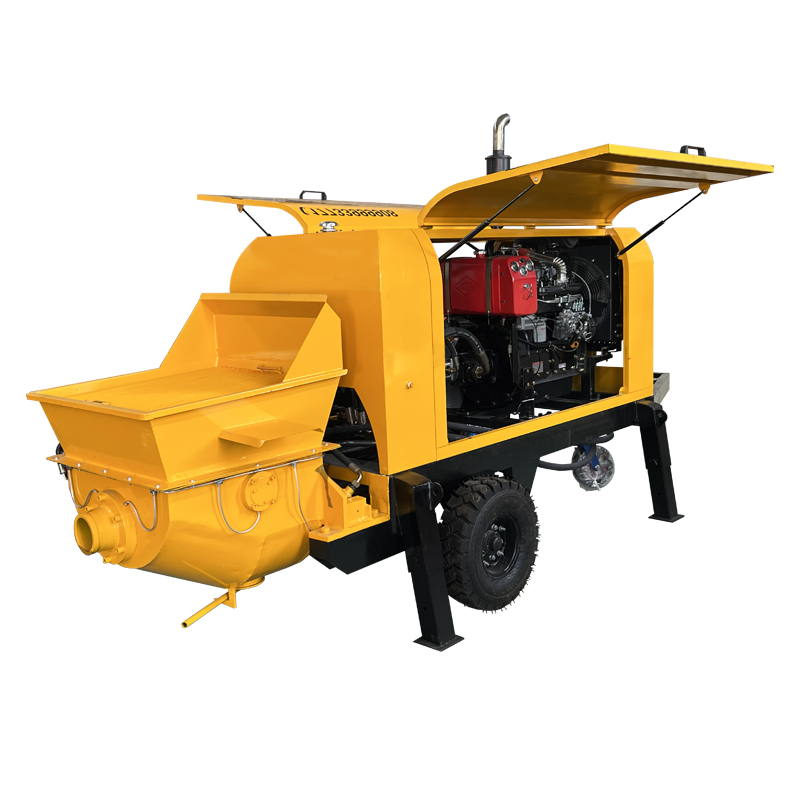 Diesel Concrete Pump Mini Customization Concrete Conveying Pumps Price Of Concrete Pumps