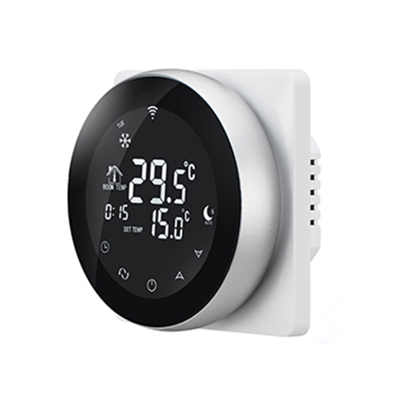 TGR87WIFI-AC Круглый термостат вентиляторной катушки smart nest wifi термостат с большим сенсорным экраном и функцией отключения памяти
