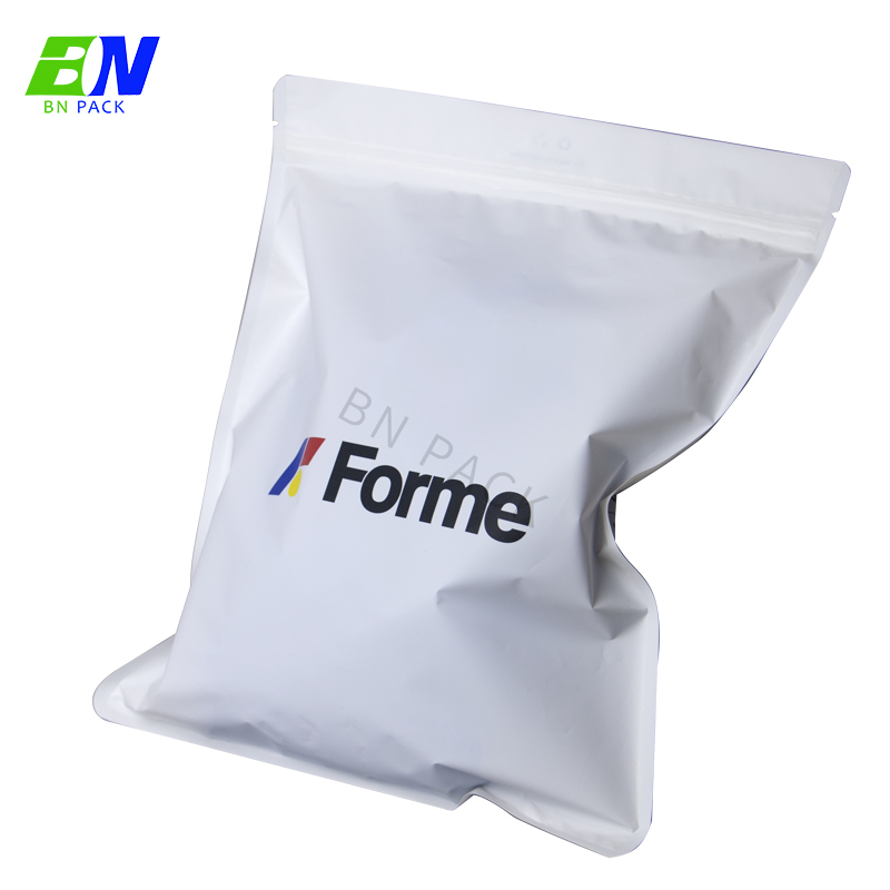 Сумка на молнии для одежды, Полиэтиленовая упаковка bolsas pouch transparentes biodegradable bags clothes pvc plastic packaging bag