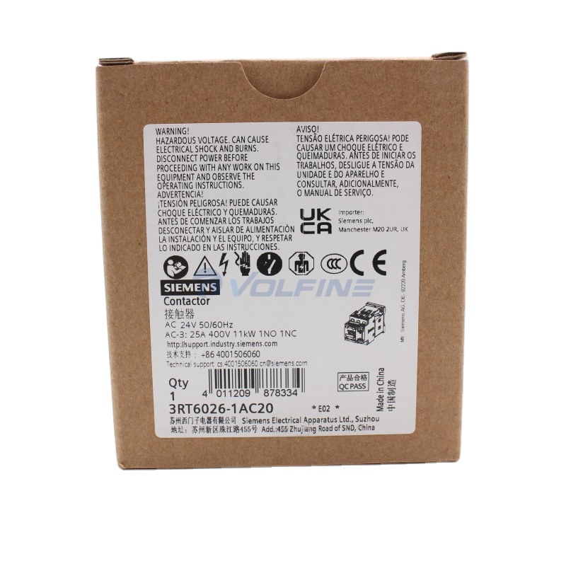 Новый оригинальный контактор и выключатель 3RT6026-1AC20