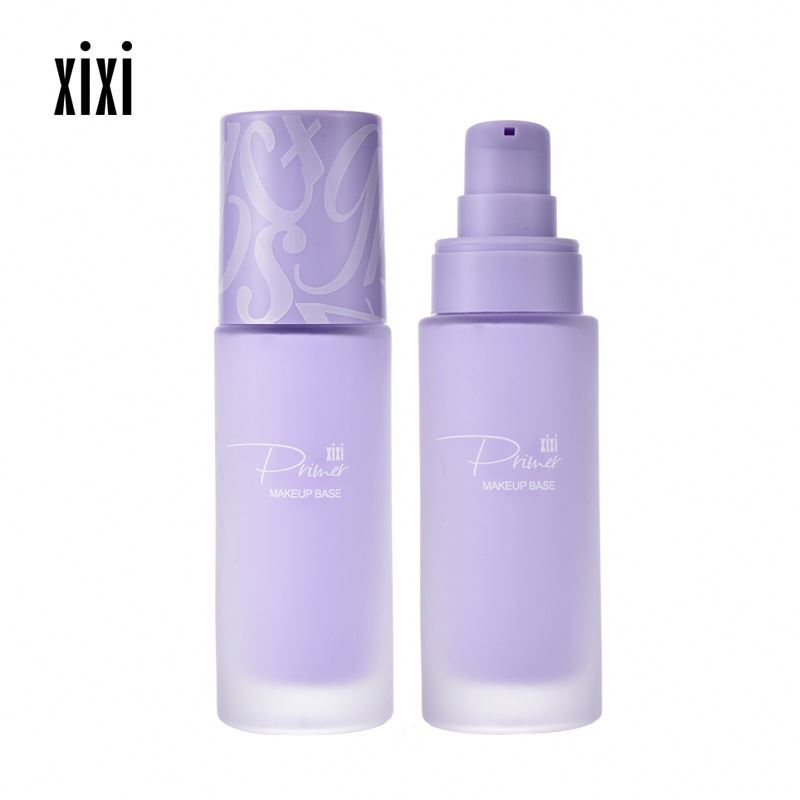 XiXi 3 Colors Moisturize Base Cream Natural Herbal Concealer Moisturizing Brighten Complexion Invisible Pores Makeup Base Cream