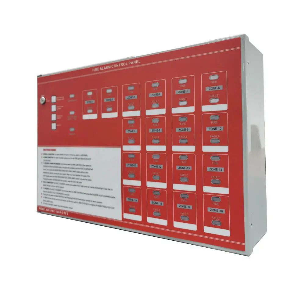 Factory Price 4/8/16 Zone Conventional Intelligent Fighting Fire Alarm Control Panel For Non-Addressable Alarm System