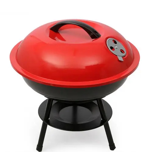 High Quality 14 Inch BBQ Outdoor Charcoal Grill Camping Table Portable Charcoal BBQ Grill Barbecue Gril