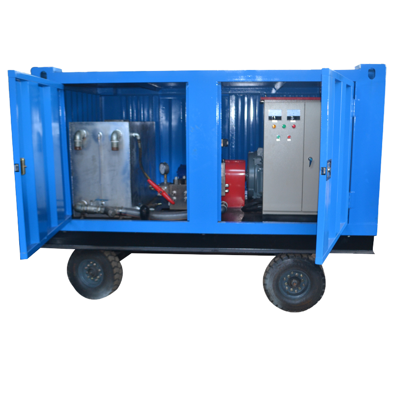 Shipyard Hydropower Station Oil Barrel Steel Plate Plant Cleaning Industrial High-pressure Cleaner Washer Machine Equipment