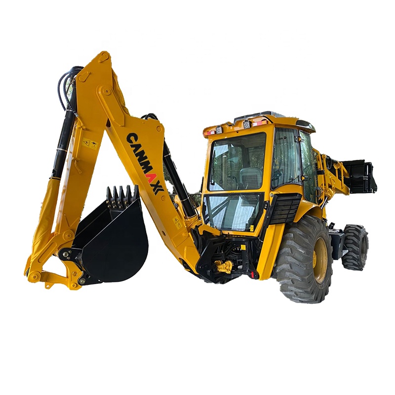 Экскаватор-погрузчик Canmax jcb3dx backhoeloader CM870H, сделано в Китае, дешево для продажи