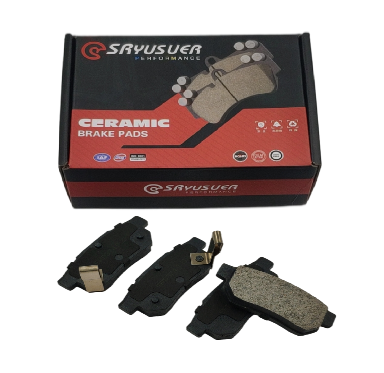 Auto brake pad for HONDA D743-7233 D364-7233 43022-SMG- E00