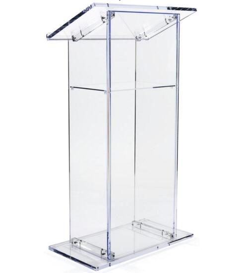 Современный прозрачный акриловый Lucite пол церковный пюпитр кафедр для церкви