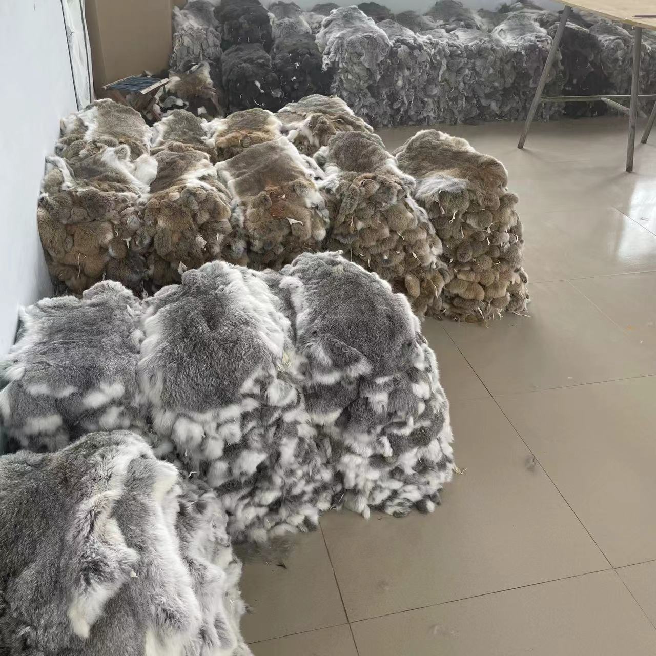 Rabbit Skin 100% Genuine Rabbit Fur Rabbit Pelt For Sale