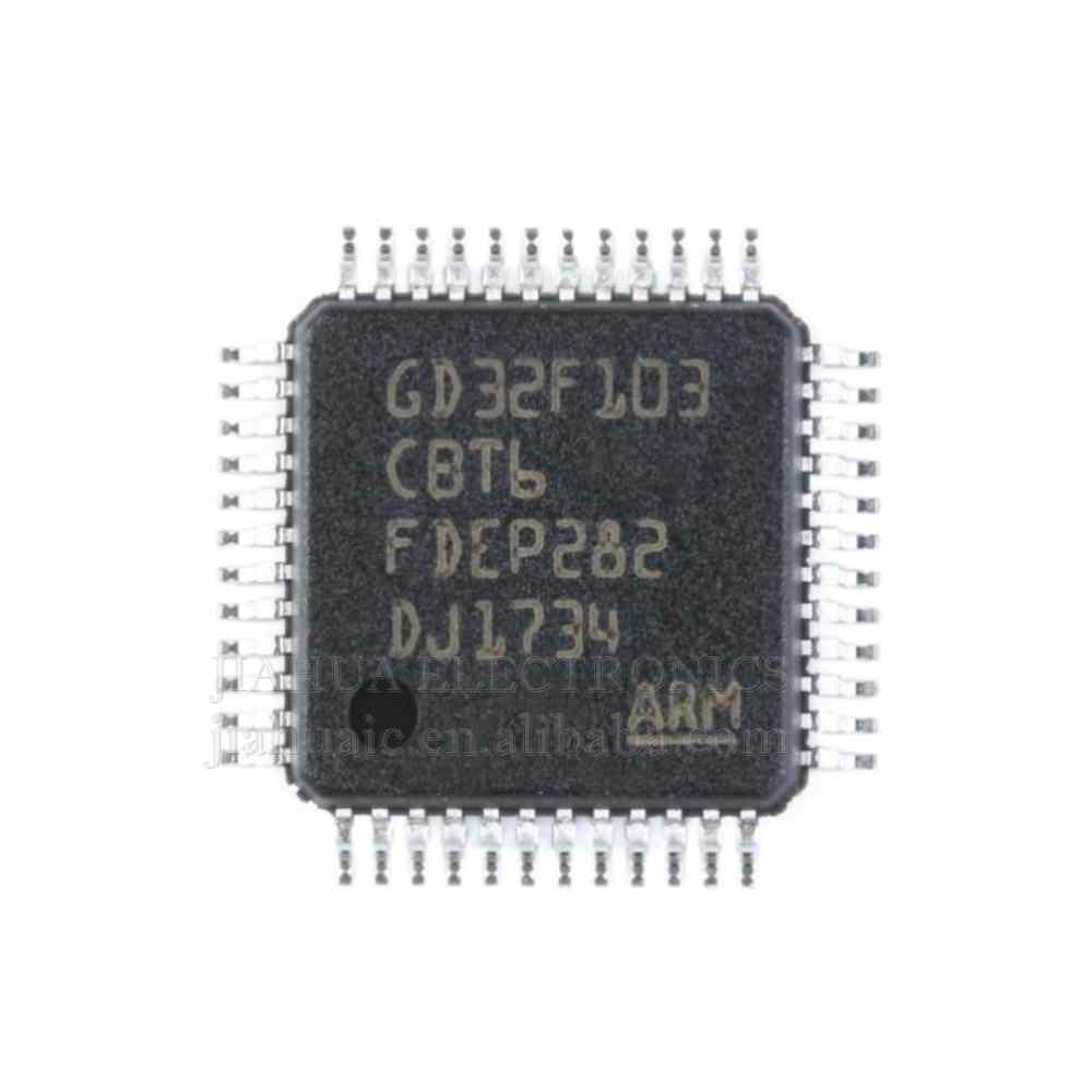 Чип микроконтроллера SMD GD32F103C8T6 GD32F103CBT6 32 бит в наличии