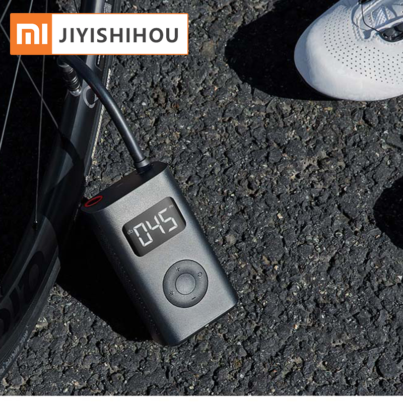 Электрический портативный воздушный насос Xiaomi Mi для автомобильных шин, воздушный компрессор для велосипеда, надувной воздушный насос Xiaomi