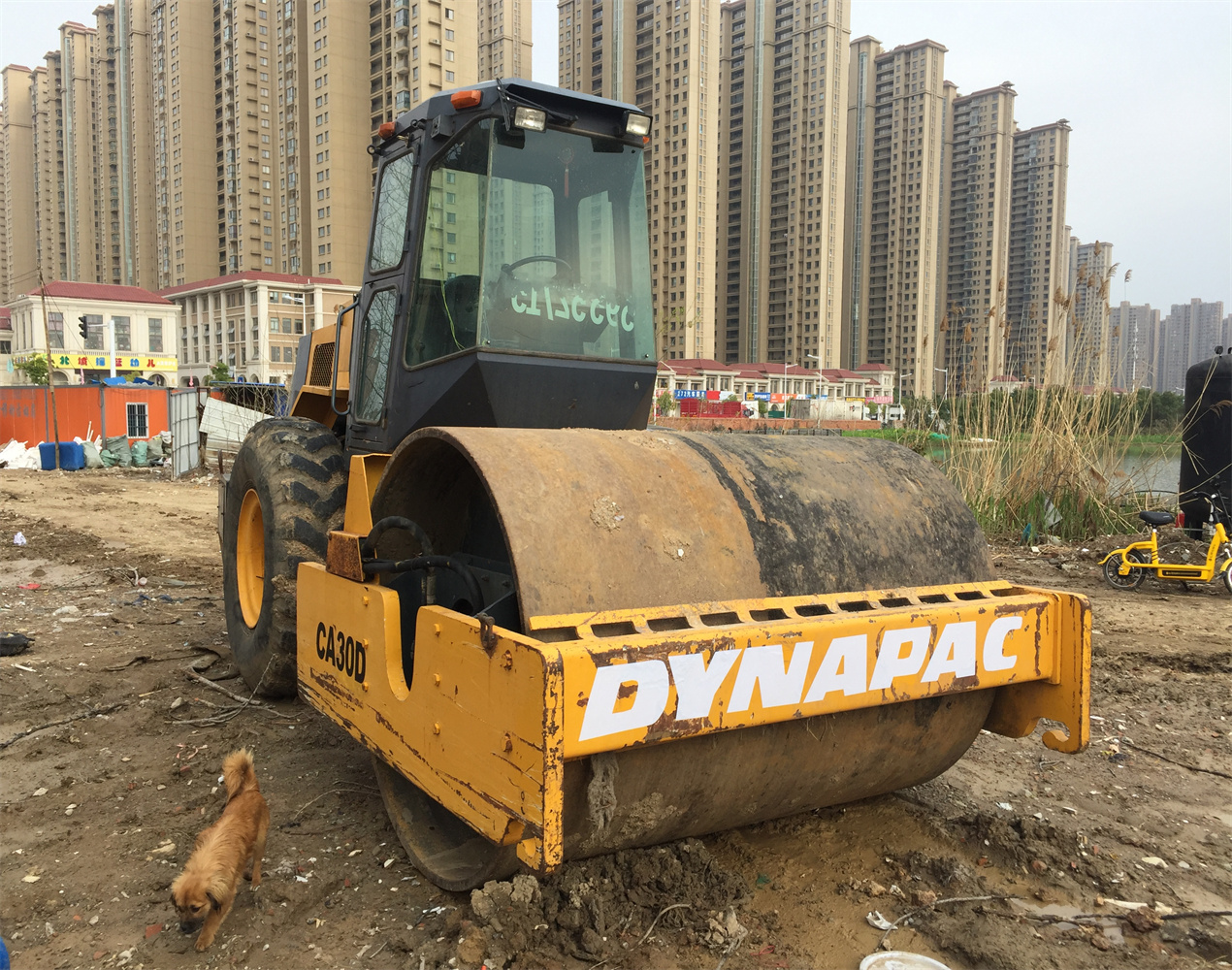 Used Dynapac CA30D road roller Secondhand 15Ton CA30D soil compactor
