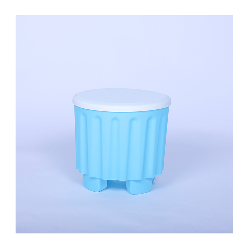 Plastic storage stool can be superimposed storage stool fashion creative adult can sit on storage stool