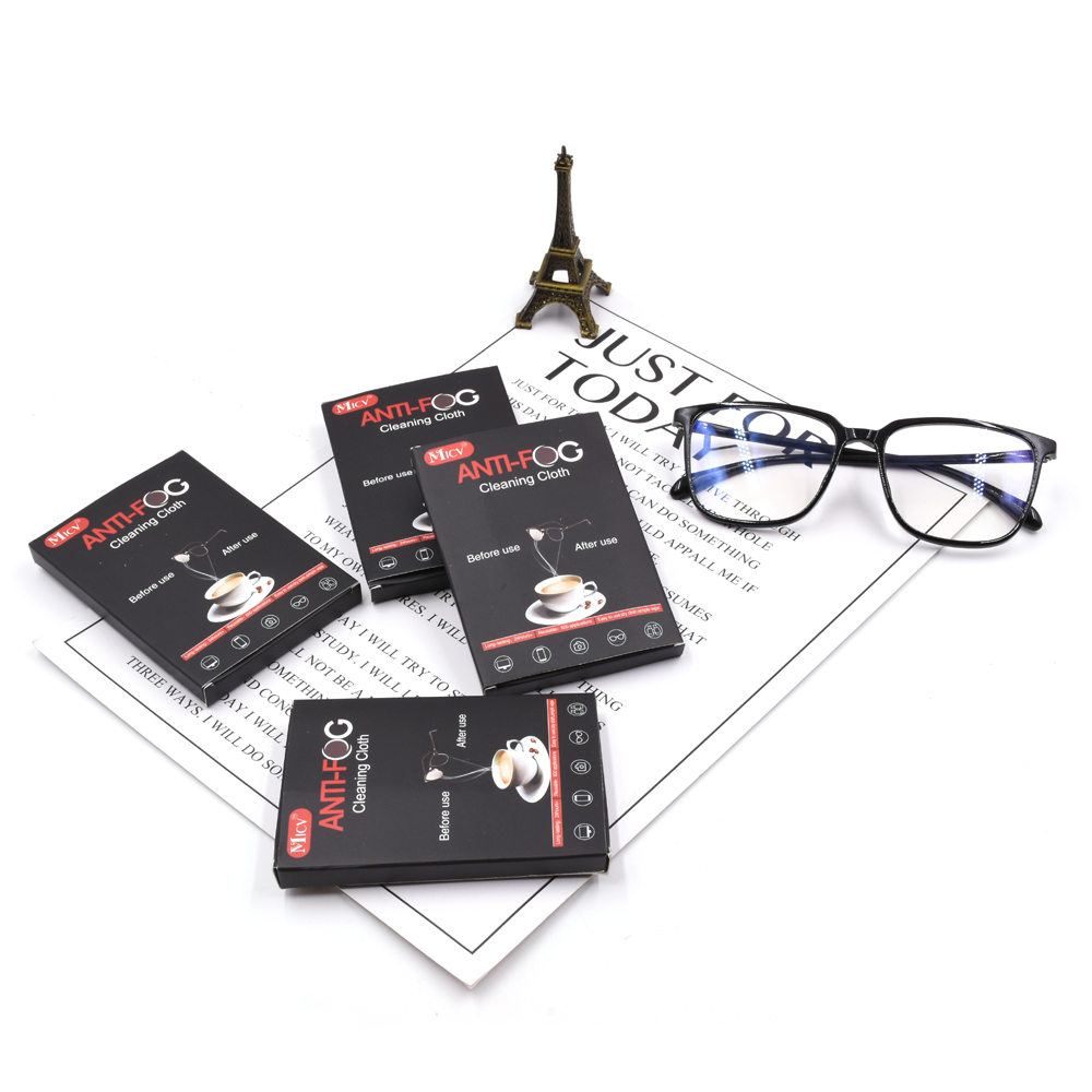 Multifunctional Anti Fogging Lens Glasses Cleaning Cloth Reusable Wiping Microfiber Wet Anti Fog