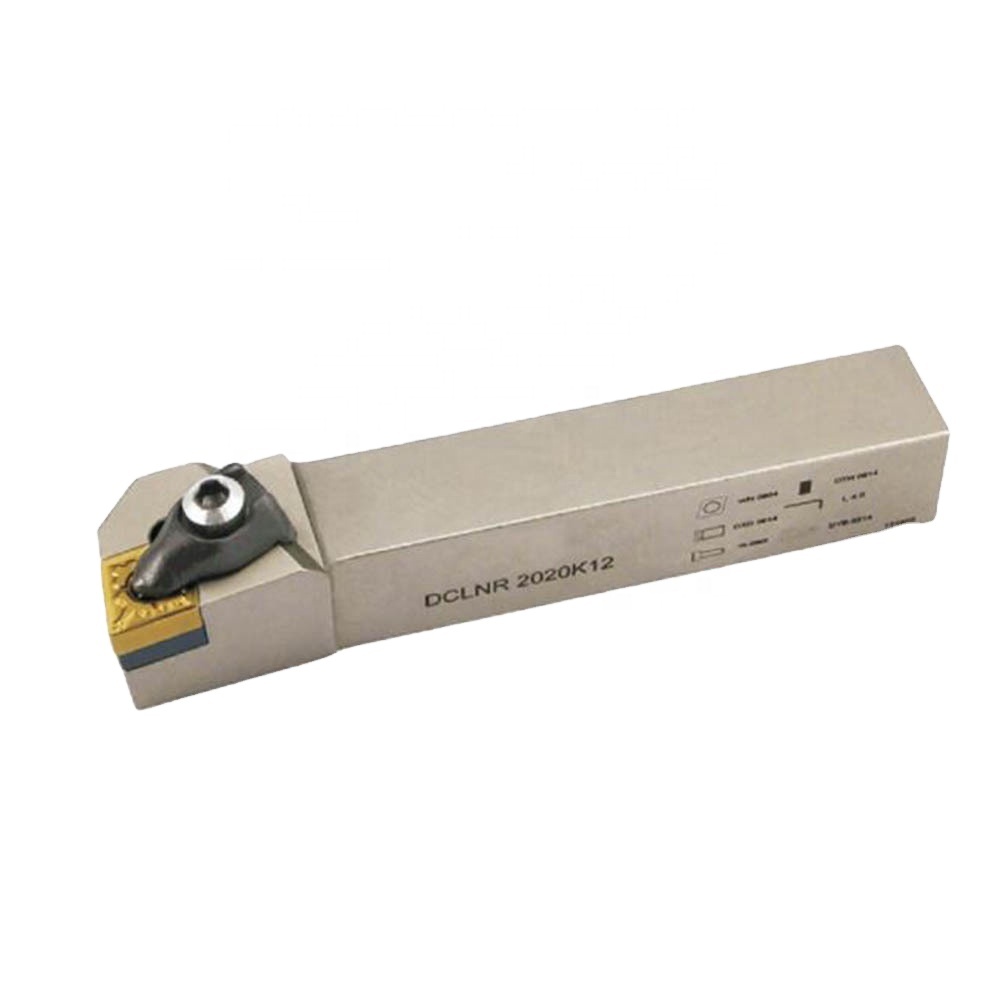 Nicecutt резец для наружной обточки DCLNR2020K12 + 2 шт. CNMG120404-NFM-NS4125