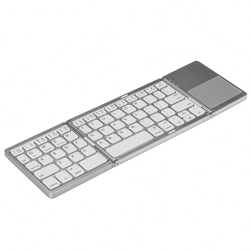 Hot Sell Foldable Blue tooth Touchpad Keyboard for Tablet PC Portable