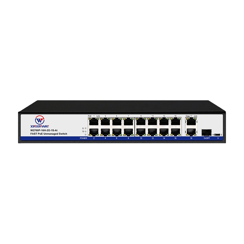 100 м 16 портов 250 м poe коммутатор с 2 гигабит rj45 1 uplink SFP 48v ip камера
