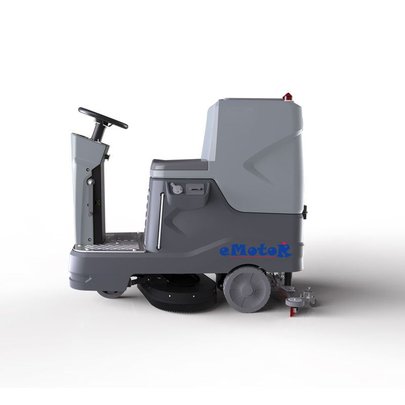 The new 500W vacuum motor canteen ride on floor scrubber