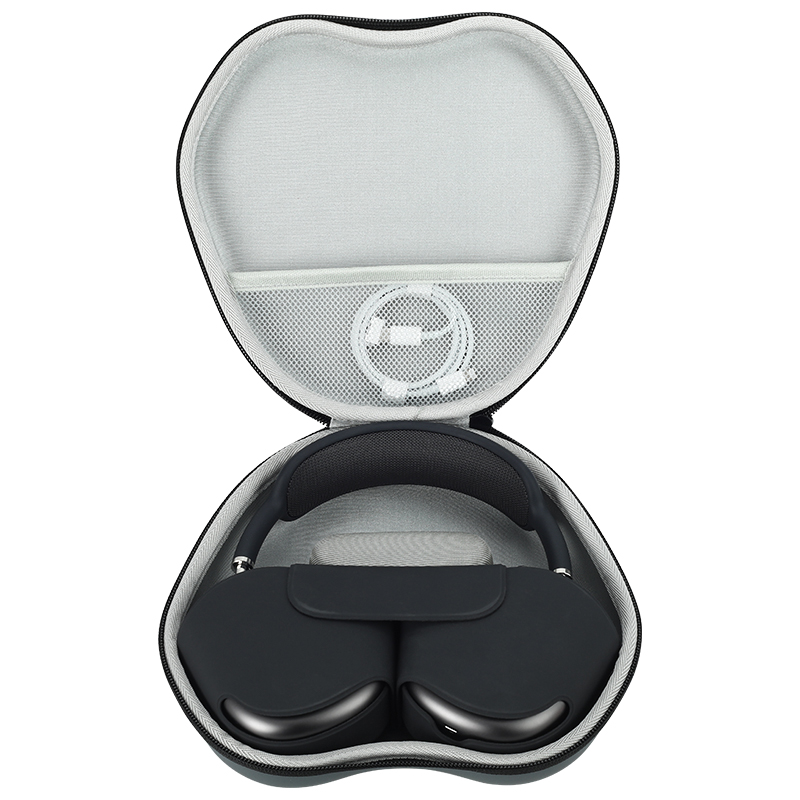 Жесткий чехол EVA для переноски Apple Airpods Max, беспроводные наушники для хранения, водонепроницаемый ударопрочный переносной чехол для путешествий