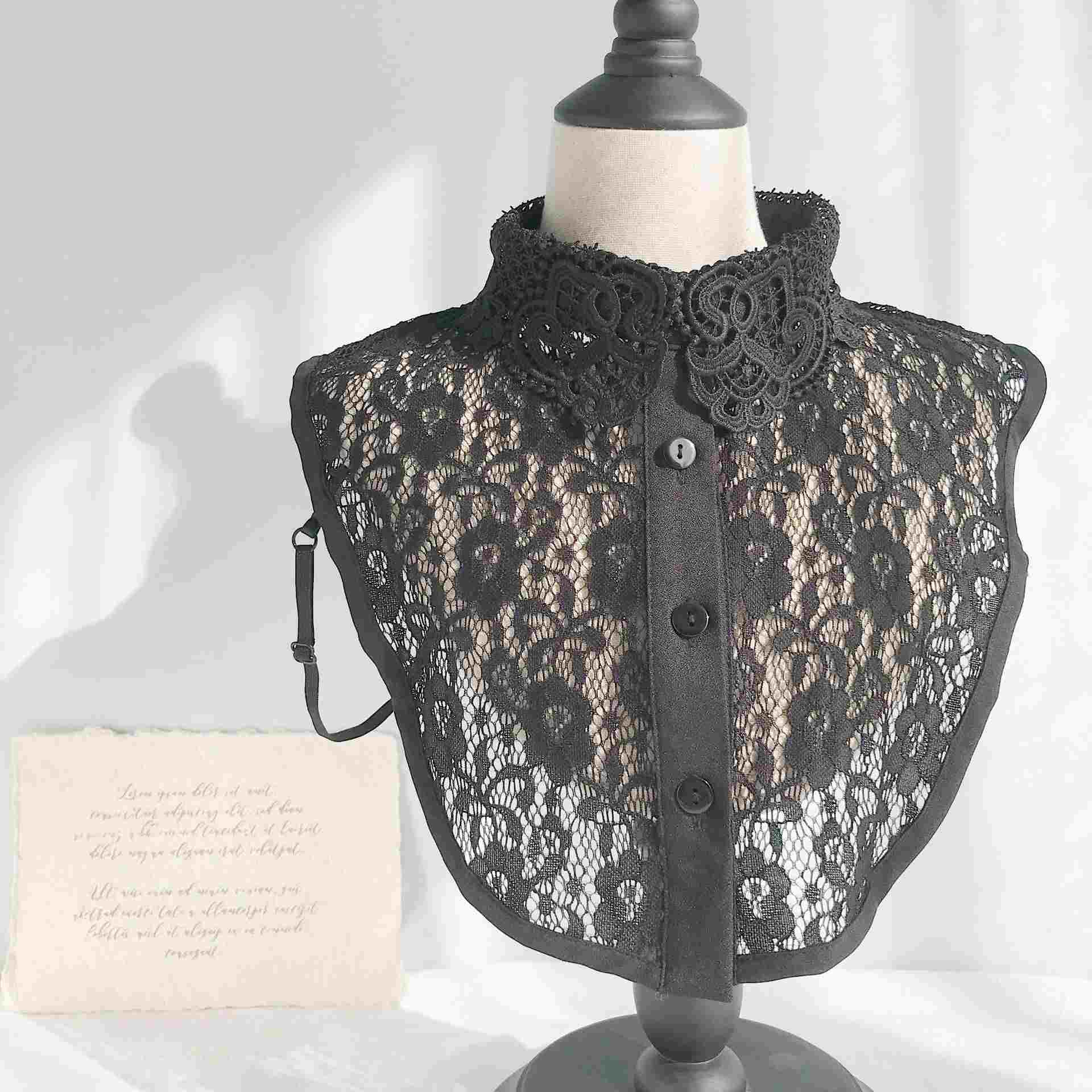 Lace Detachable Collar For Clothing And Women Ornament
